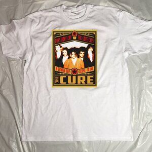 The Cure Robert Smith Goth Rock Band T-Shirt Music Fan Gift Graphic Tee 05